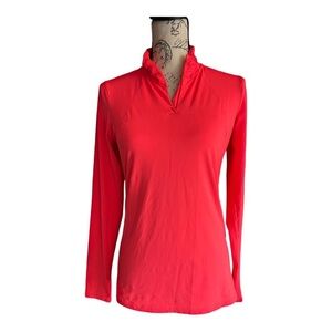 GAP fit 1/4 zip athletic top size small
